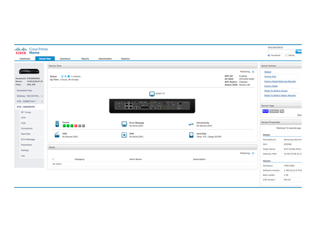  Cisco Prime Home